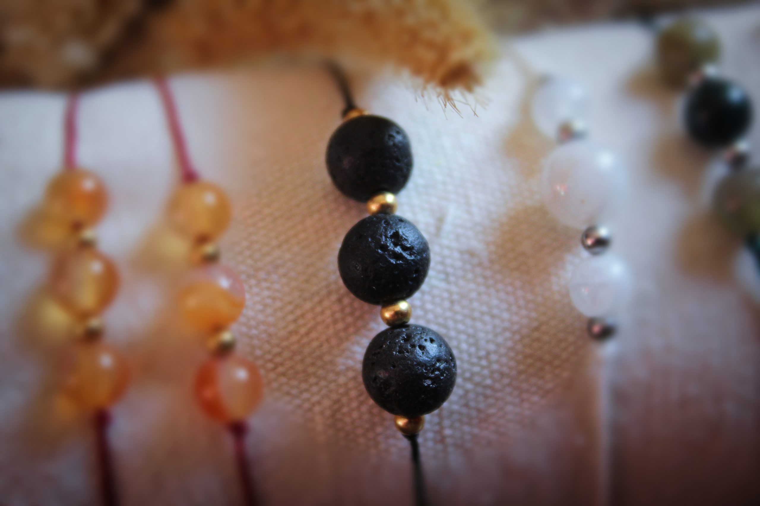 Bracelet pierre de lave