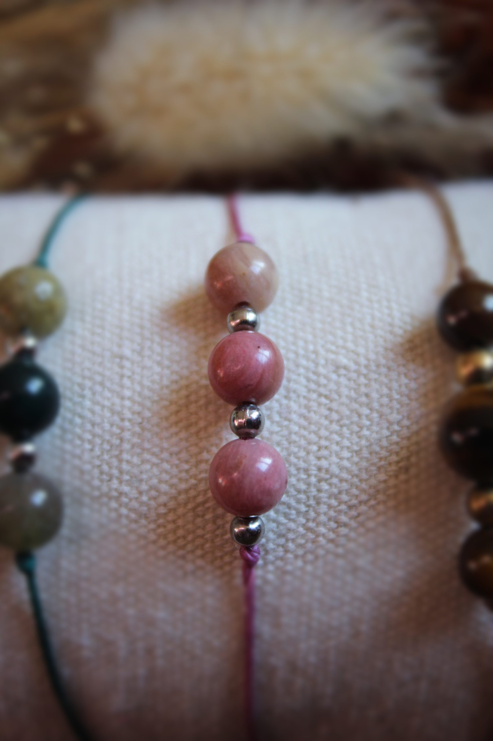 Bracelet rhodonite