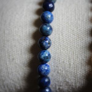 Bracelet énergétique en perles de lapis lazuli