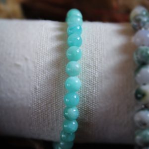 Bracelet énergétique en amazonite