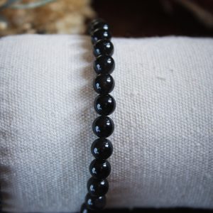 Bracelet énergétique en obsidienne œil céleste