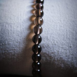 Bracelet énergétique en quartz fumé
